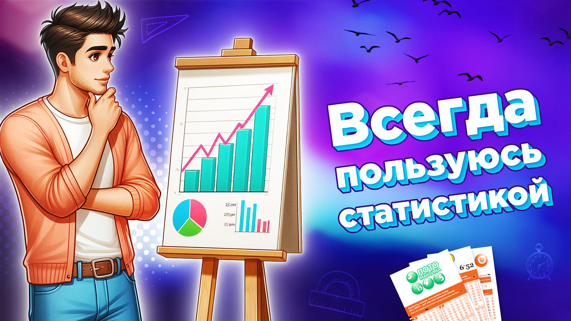 Статистика помогает выиграть в лотерею