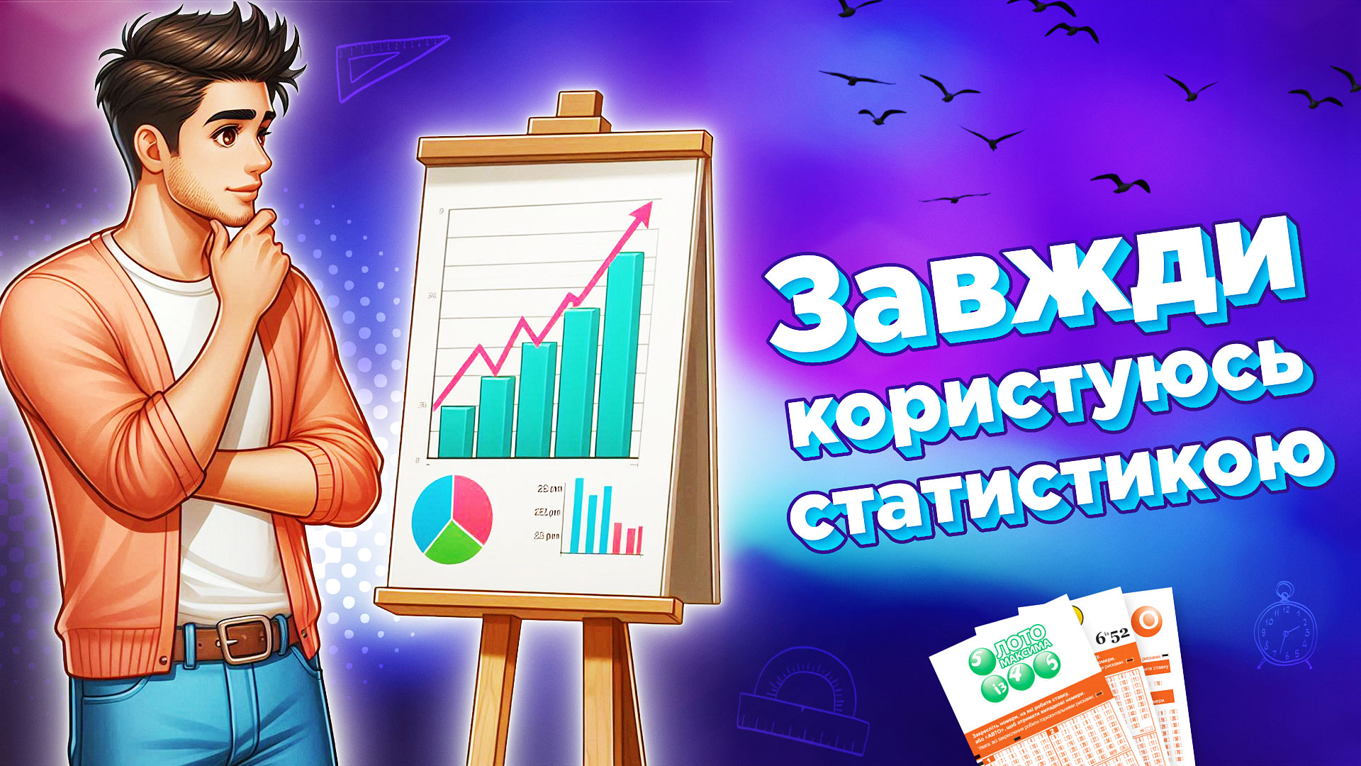 Статистика допомагає виграти у лотерею