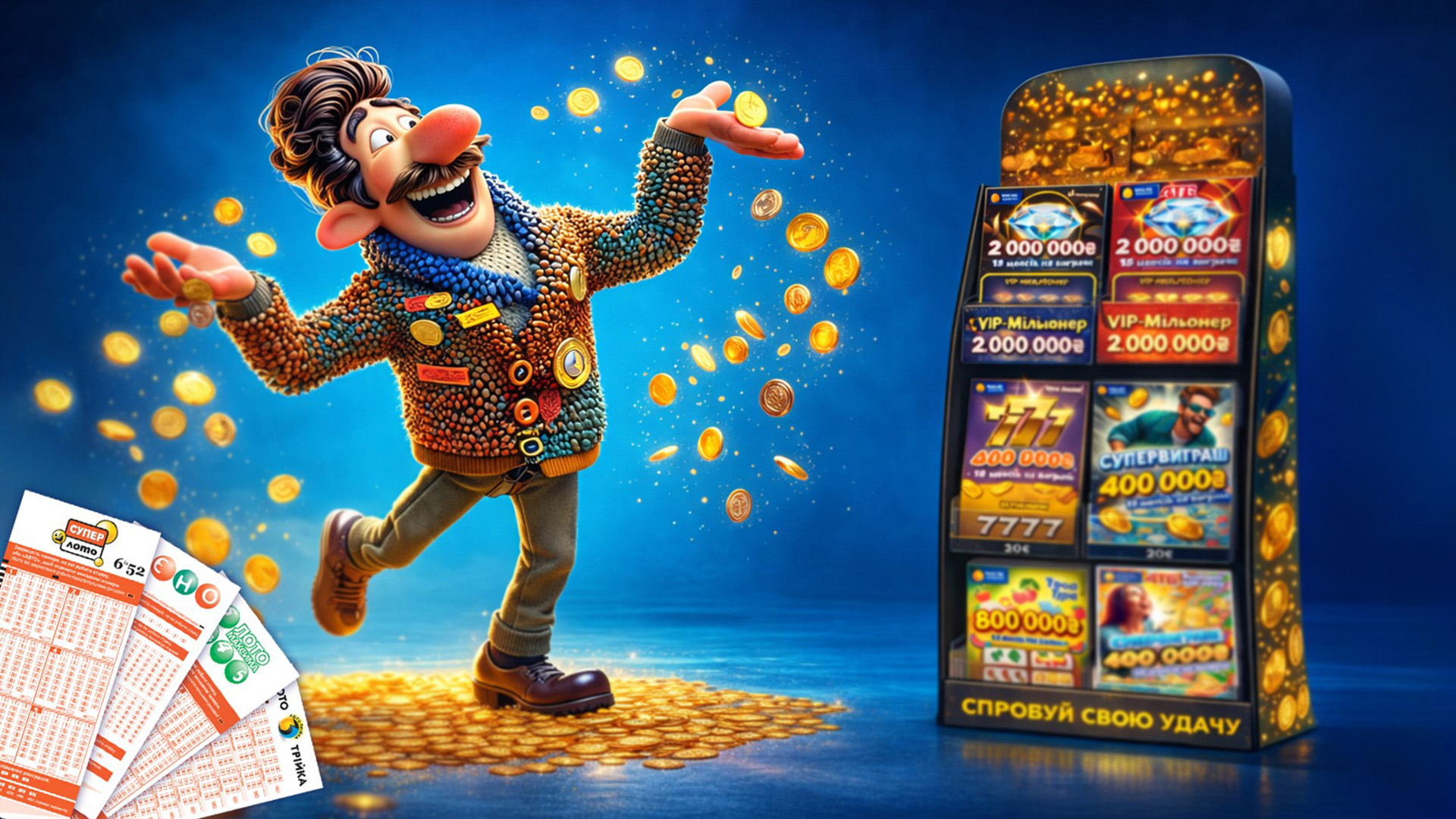 Билеты числовых и мгновенных лотерей