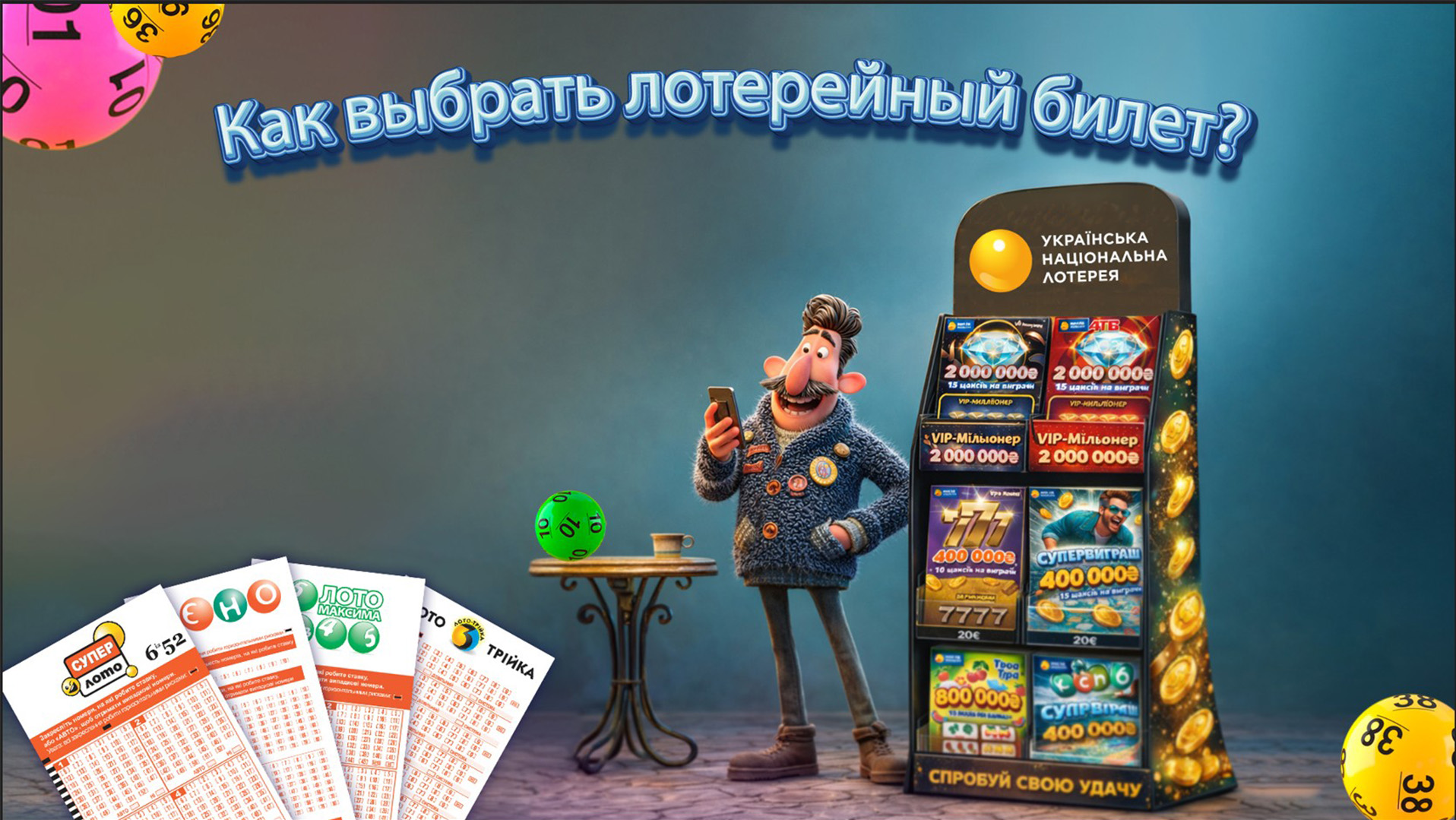 Как выбрать лотерейный билет?