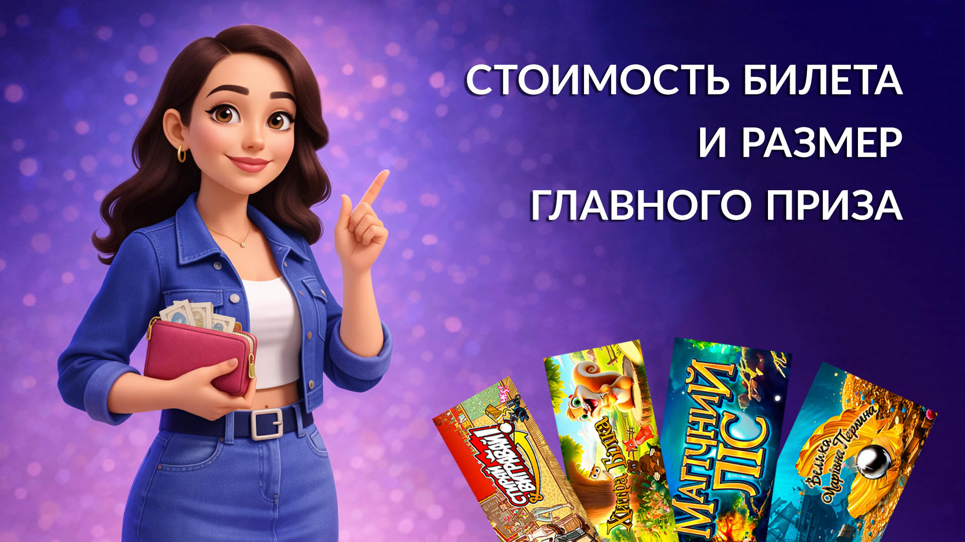 Стоимость билета и размер главного приза