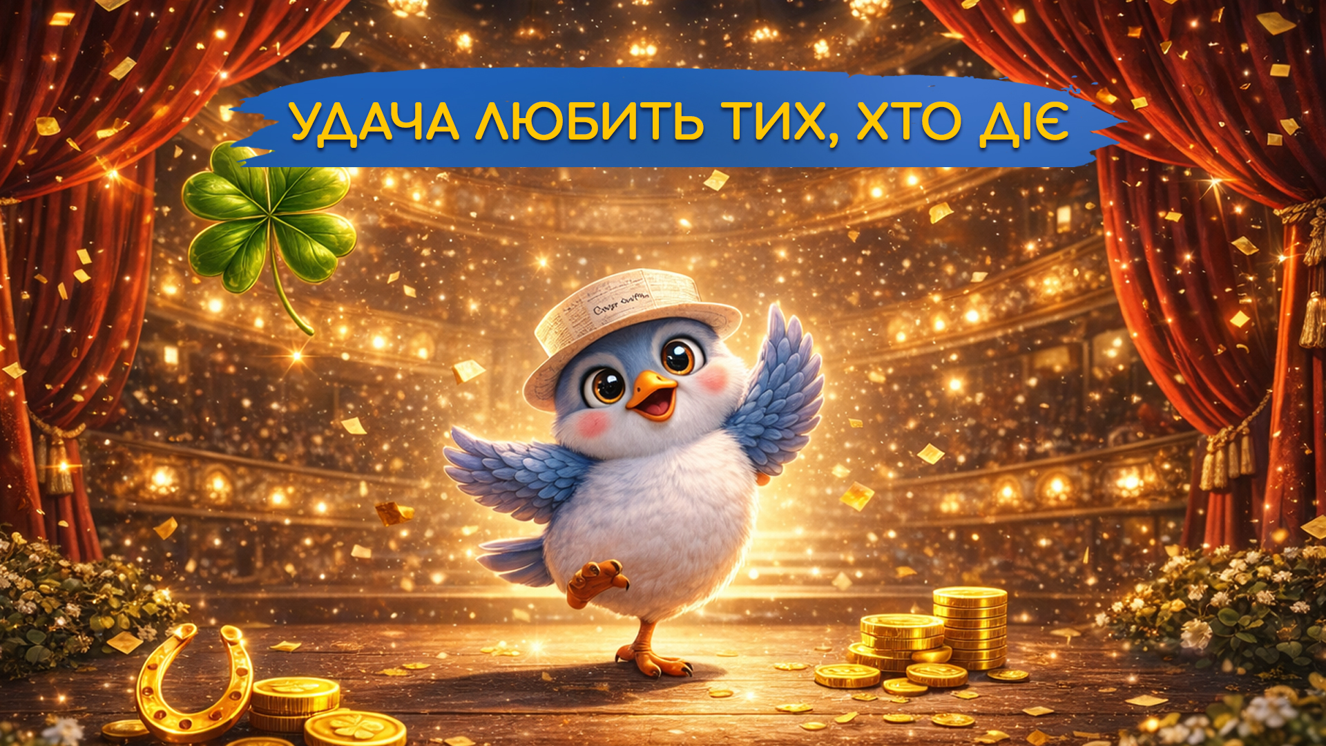 Удача любит тех, кто действует