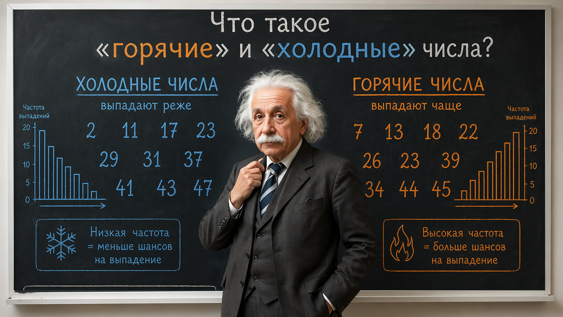 Что такое «горячие» и «холодные» числа в лотерее