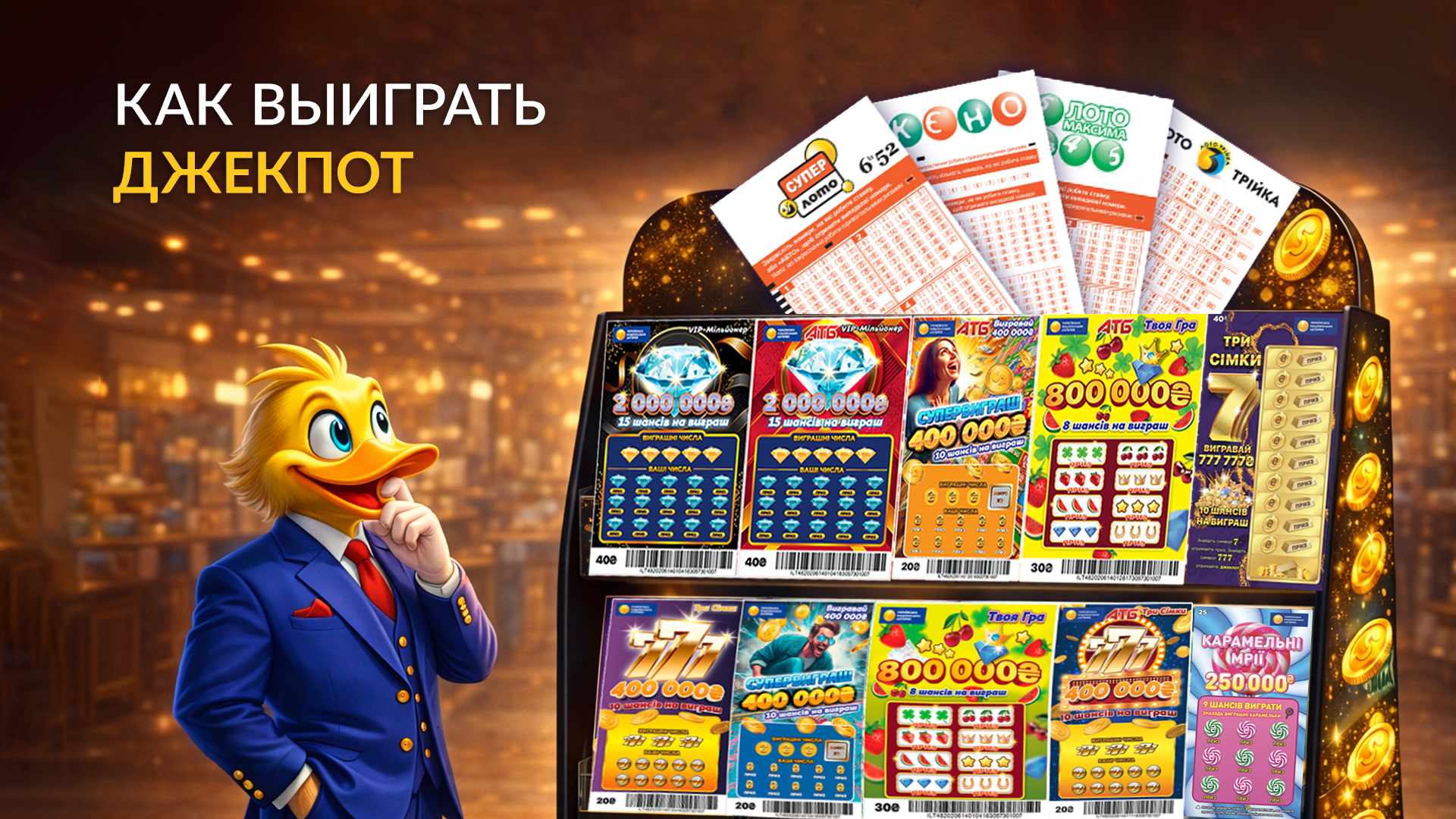 Как выиграть джекпот