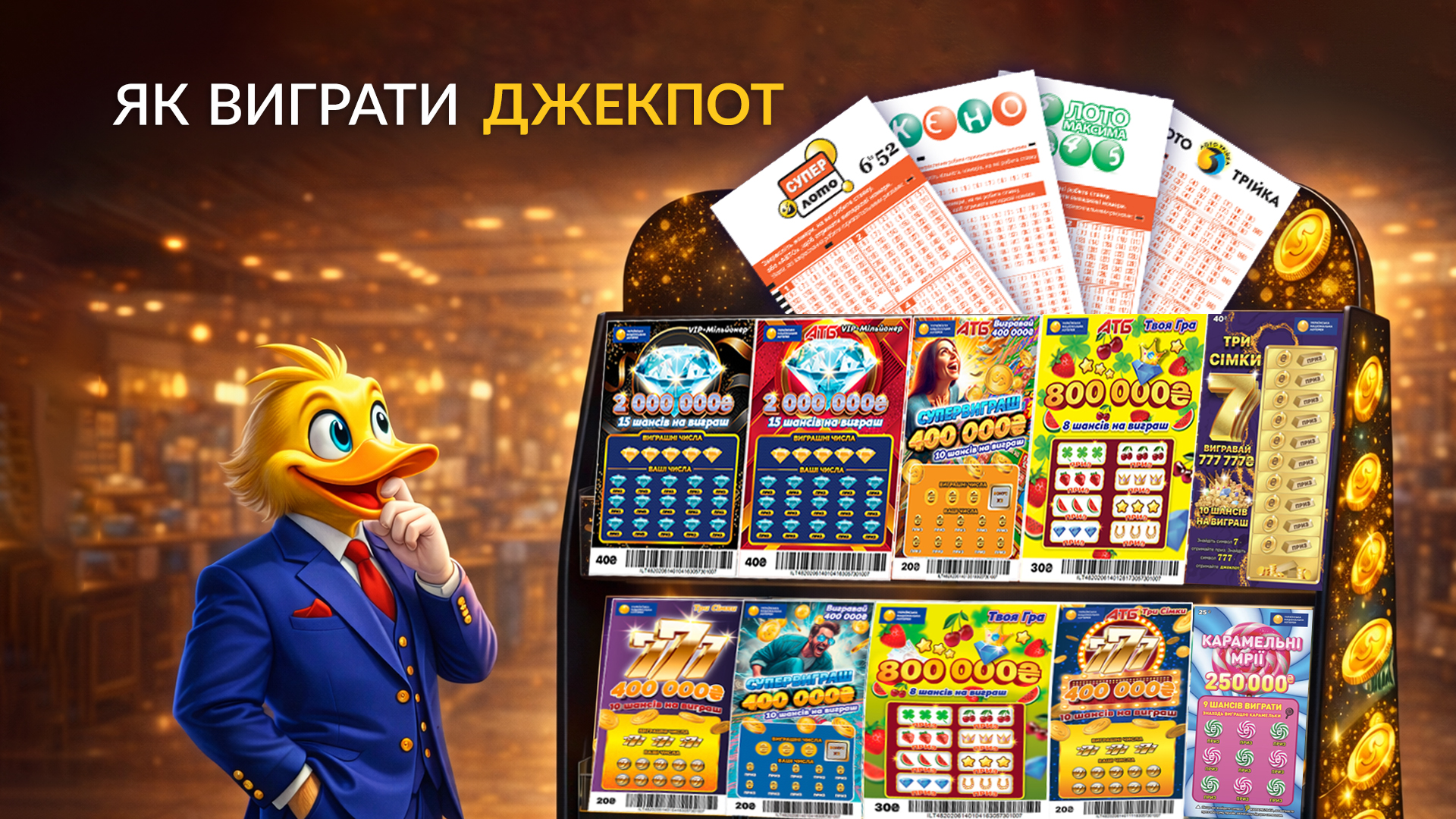 Як виграти джекпот