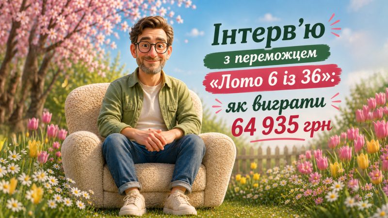 Історія гравця Лото 6 із 36, який виграв 64 935 грн завдяки власній системі