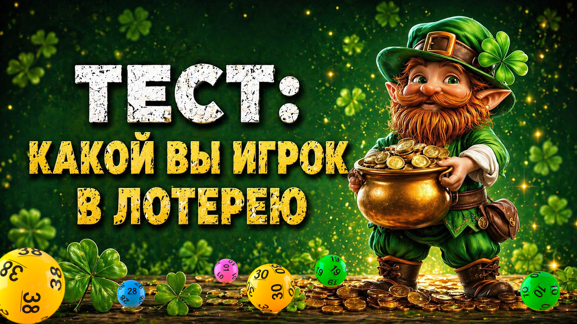 Тест: какой вы игрок в лотерею 