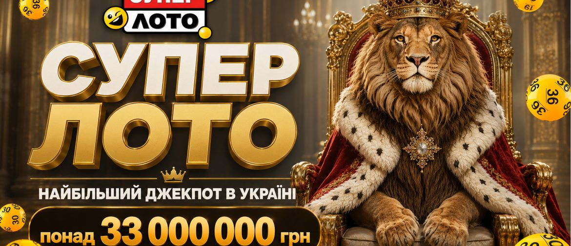 Супер Лото – лотерея з найбільшим джекпотом в Україні