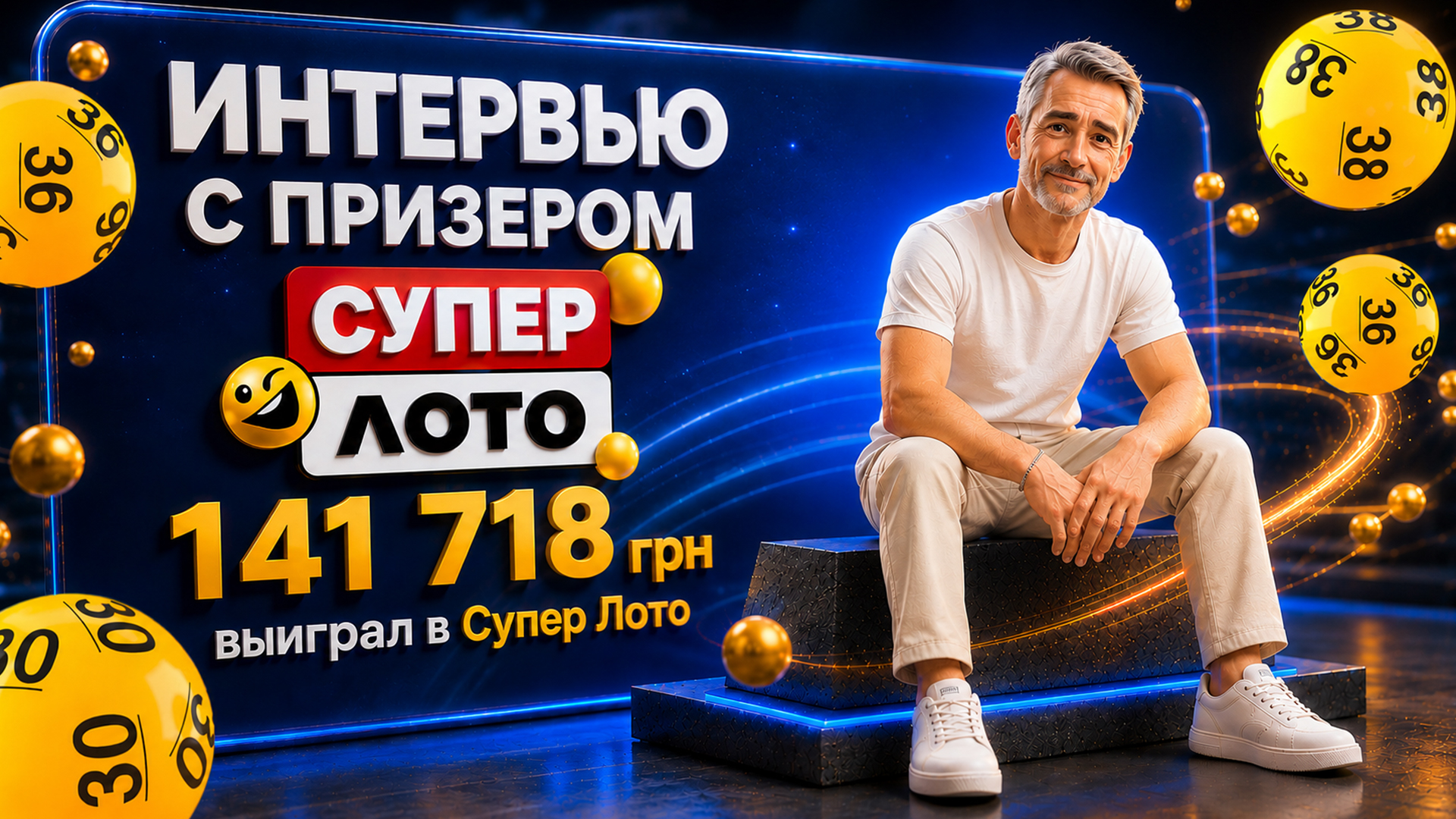 Интервью с призером Супер Лото – 141 718 грн