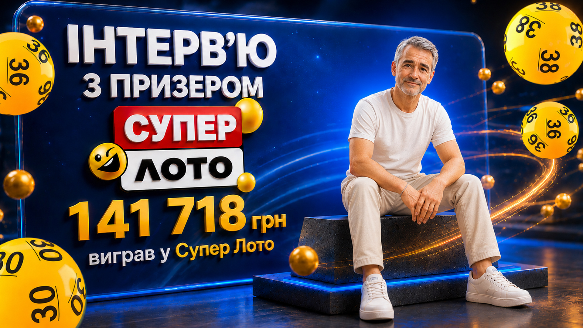 Інтерв’ю з призером Супер Лото – 141 718 грн