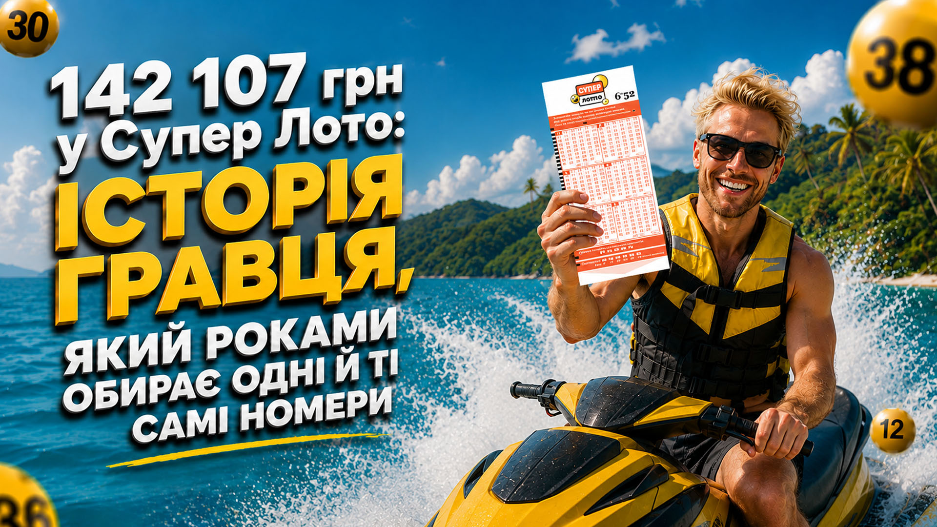142 107 грн у Супер Лото: історія гравця, який роками обирає одні й ті самі номери