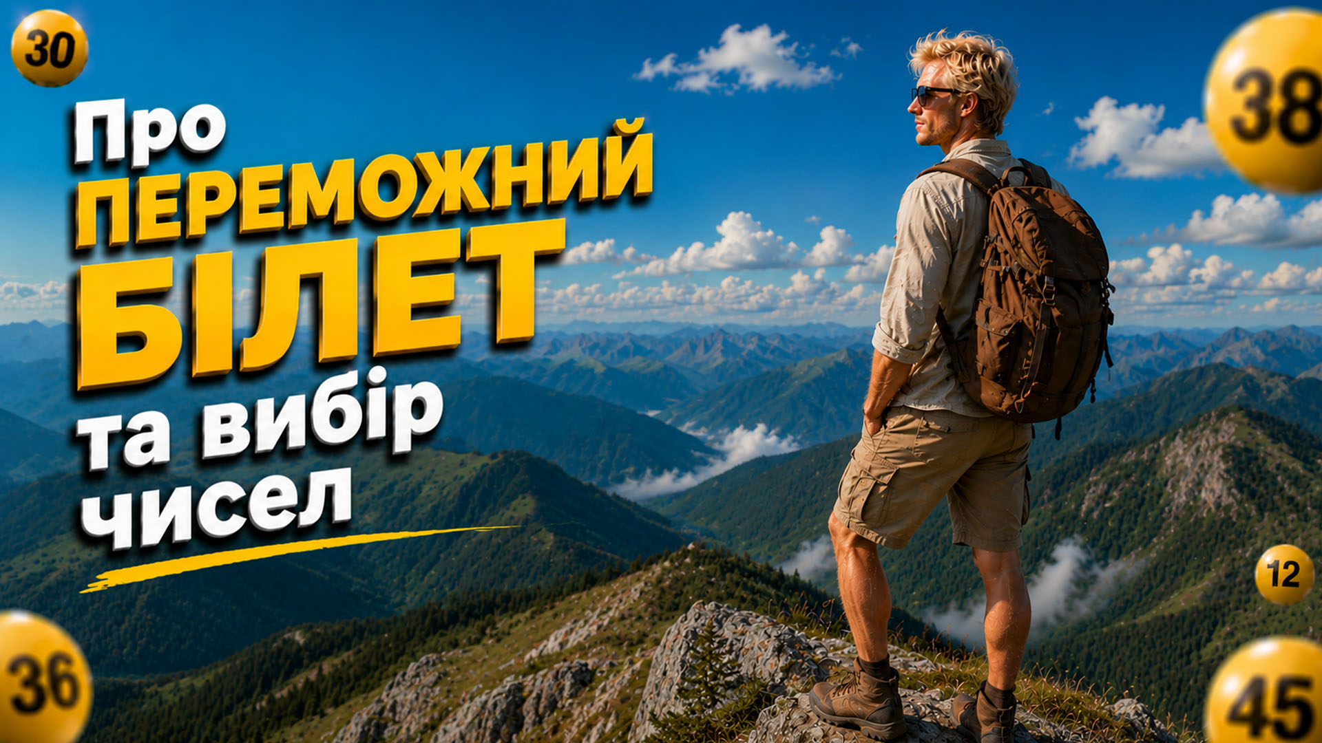 Про переможний білет та вибір чисел