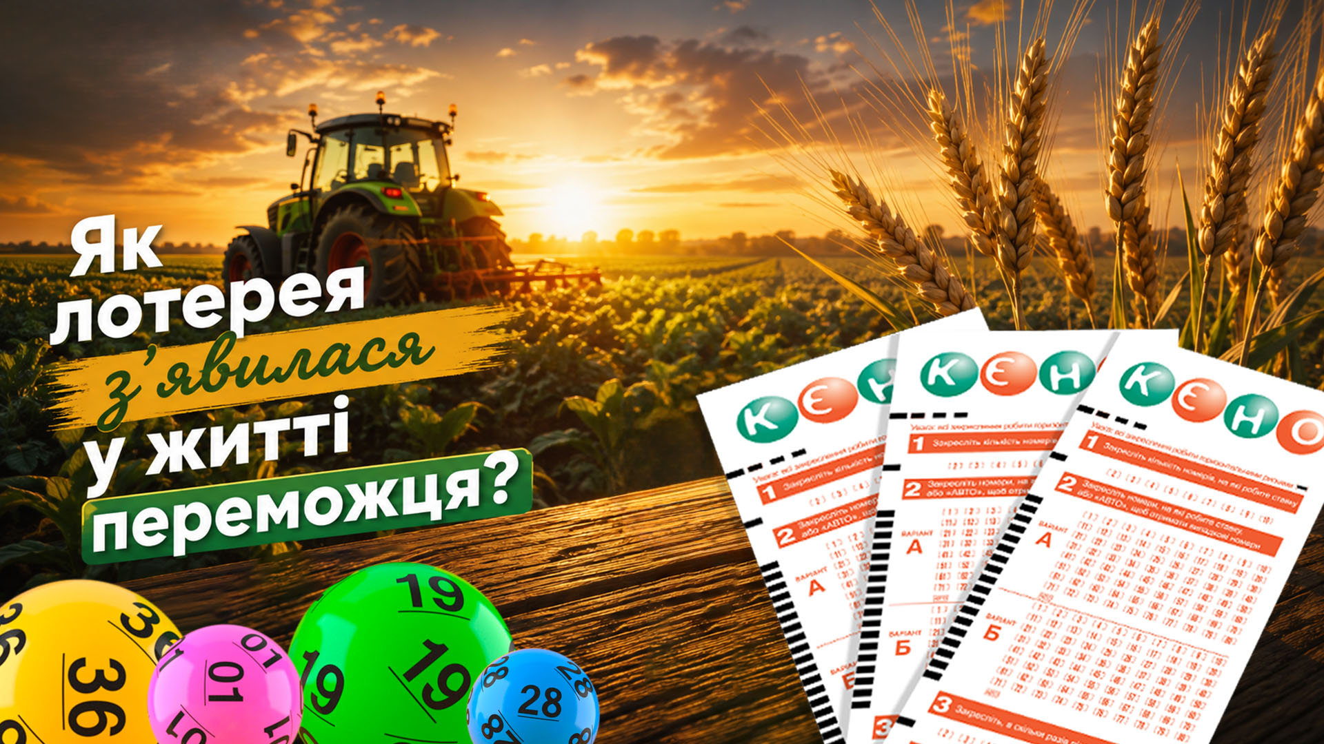 Як лотерея з’явилася у житті переможця?