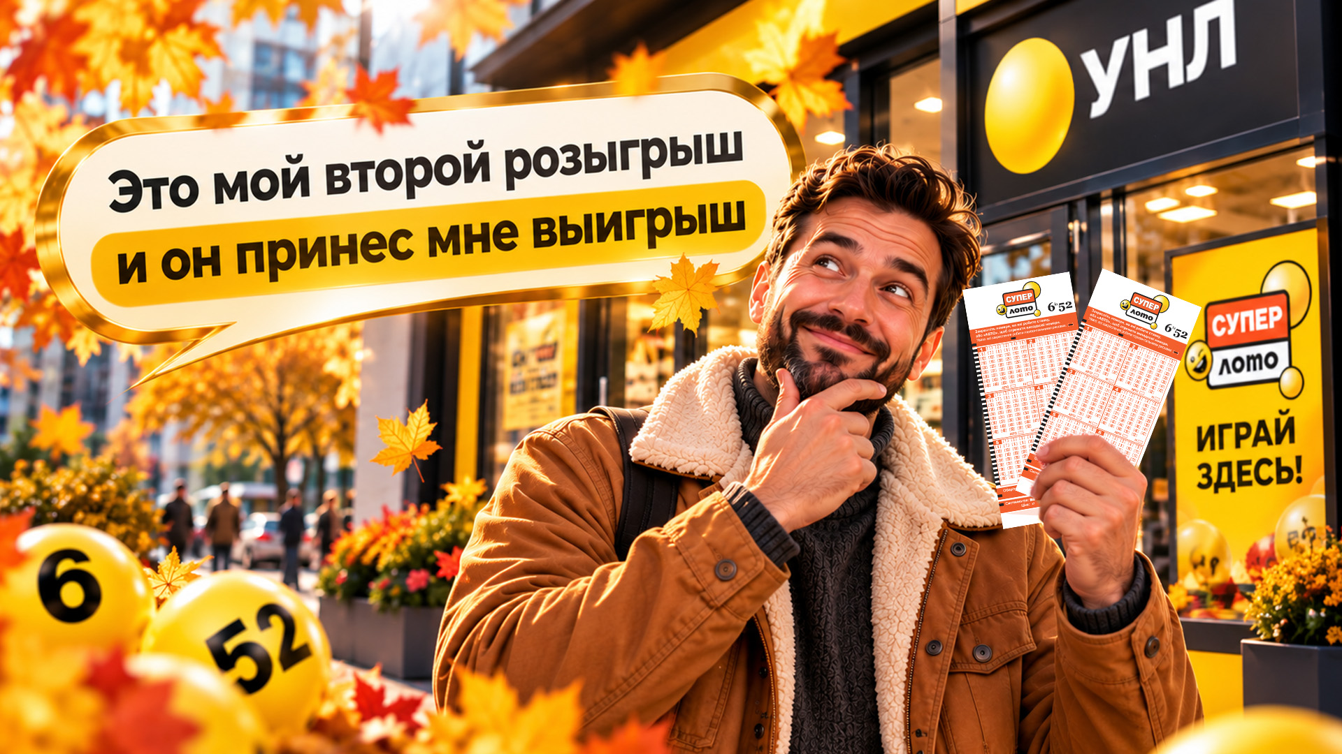 Это мой второй розыгрыш, и он принес мне выигрыш
